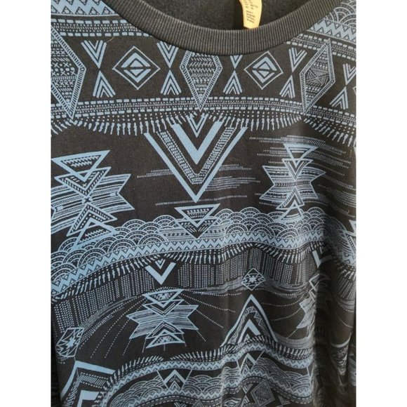 H&M Coachcella Blue Long Sleeve Sweatshirt Size XL - Picture 3 of 6